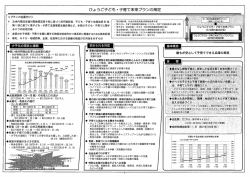 「ひょうご子ども・子育て未来プラン」概要（PDF：1163KB）