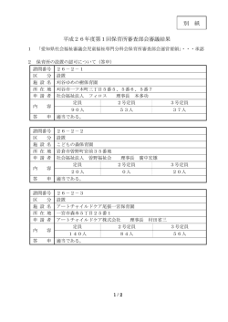 ファイル名:hoikushokekka サイズ:51.82 KB