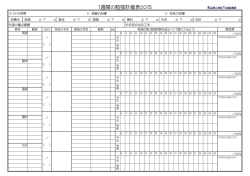 1週間の勉強計画表2015【究極版】