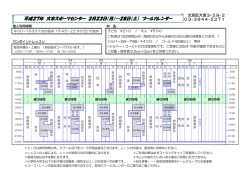 平成27年 文京スポーツセンター 2月23日（月）～28日（土） プール