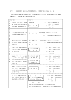 基準38 消防用設備等（誘導灯及び誘導標識を除く。）の標識類の様式の