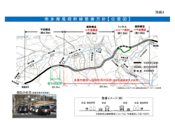 南 多 摩 尾 根幹 線整 備方 針【 位置 図】