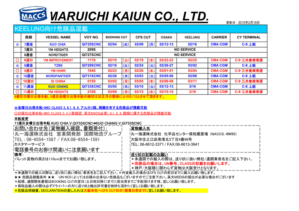 Maruichi Kaiun Co Ltd