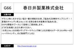 春日井製菓株式会社 G66