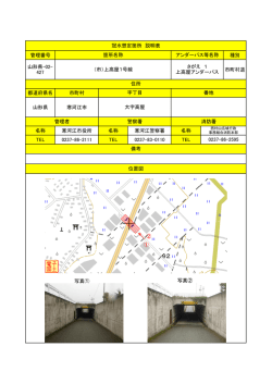 管理番号 種別 山形県-02- 427 市町村道 都道府県名 市町村 山形県