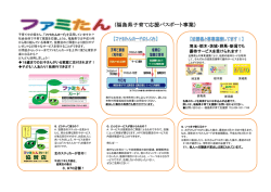 ファミたんカードチラシ