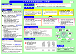 千葉市食育推進計画の概要（PDF：249KB）