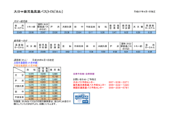 鹿児島⇔大分 4/1より