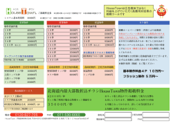 ハウスタウンご掲載料金の改定（PDF）
