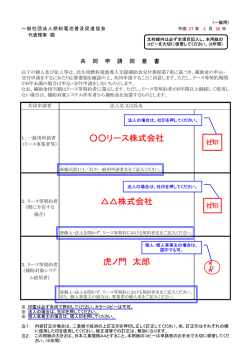 虎ノ門 太郎 リース株式会社 株式会社