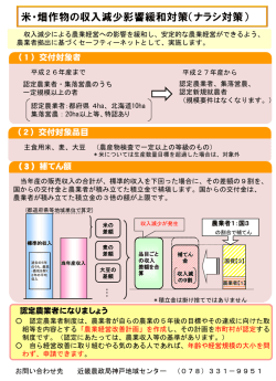 （ナラシ対策）に加入するには（PDF形式：255KB）