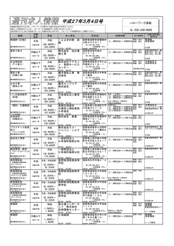 須坂市分求人情報（PDF:247KB）
