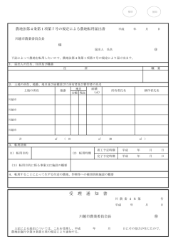 農地法第4条届出書（PDF：78KB）