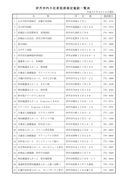 不在者投票指定施設一覧（PDF：226KB）