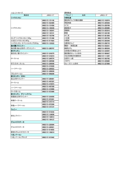 キャンペーン対象商品はこちら（PDFファイル33KB）