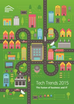 Tech Trends 2015 － The fusion of business and IT