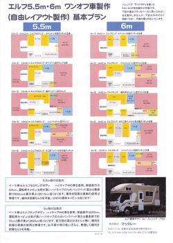 エルフ55m・6m ワンオフ車製作