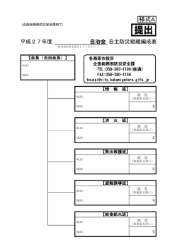 自主防災組織編成表 （PDFファイル 96.3KB）