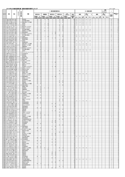2015年420級世界選手権 補助対象選手選考ランキング
