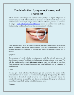Tooth infection Symptoms, Causes, and Treatment