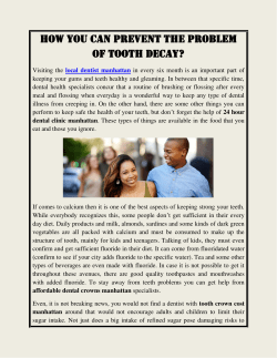 How You can Prevent the Problem of Tooth Decay